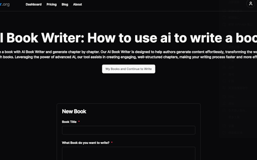 AI Book Writer