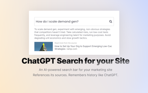 Letterdrop Site Search
