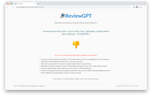 ReviewGPT
