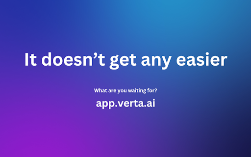 Verta RAG System