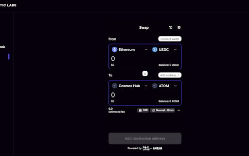 Cosmos Extension for MetaMask