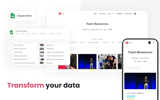 Softr for Google Sheets