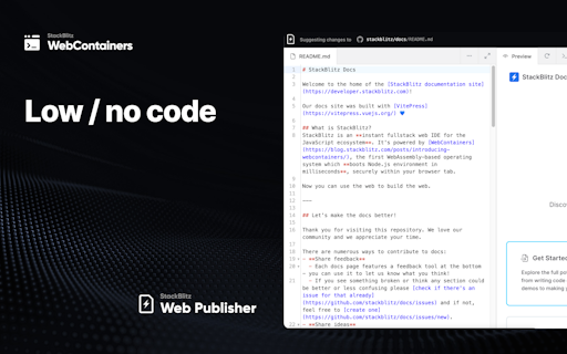 WebContainer API