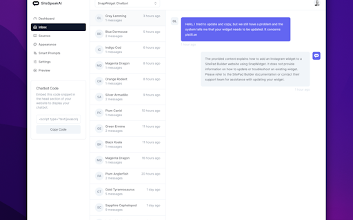 SiteSpeakAI