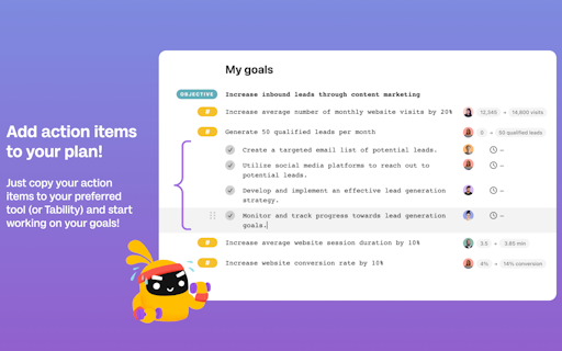AI strategy generator