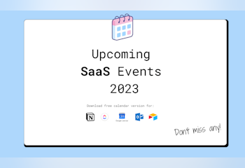 SaaS Events 2023