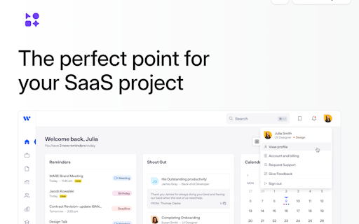 SaaS UI Kit