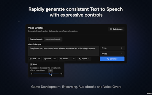 Voice Director by Replica Studios