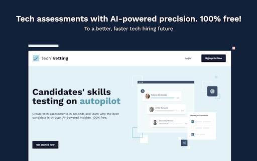Tech Vetting