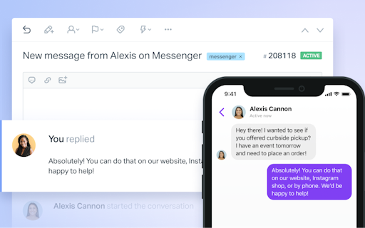 Messenger in Help Scout