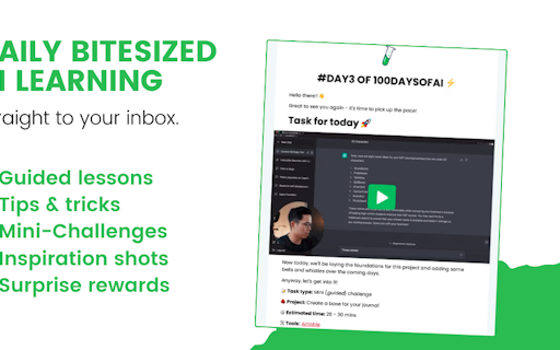 100DaysOfAI Challenge