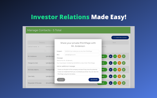 PitchPages Startup Marketplace