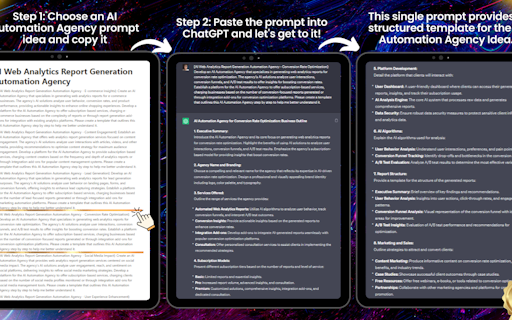 10,000 AI Automation Agency Idea Prompts