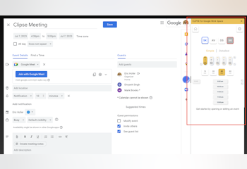 Clipse for Google Calendar