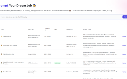 PromptYourJob