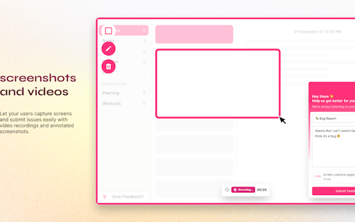 Feedback Widget by Olvy