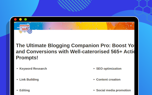 The Ultimate Blogging Companion