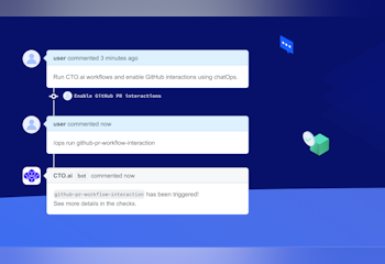 CTO.ai GitHub Comment Workflows