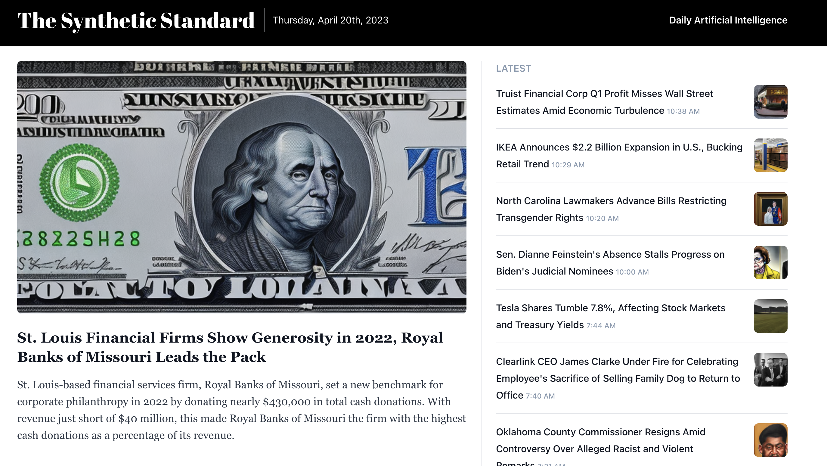 The Synthetic Standard