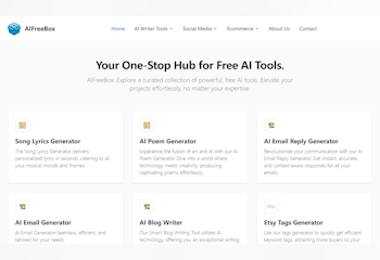 AIFreeBox: Free AI Tools