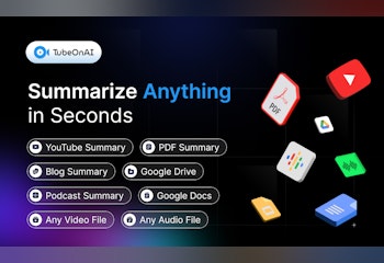 TubeOnAI - Boost Productivity, Save Time