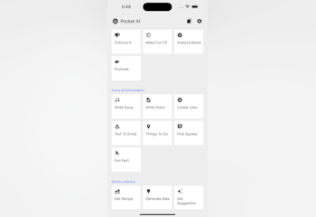 Pocket AI