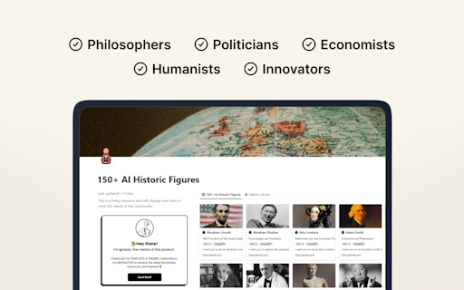 150+ Historic Figures Prompt Templates