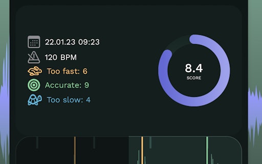 Metronome: Record Beat Tempo