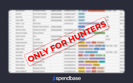Investor Base by Spendbase: Series B