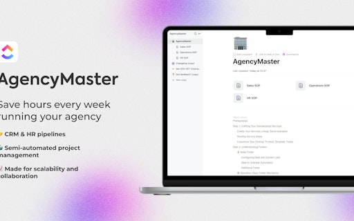 AgencyMaster