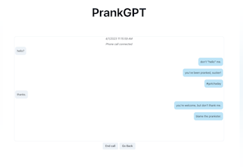 PrankGPT