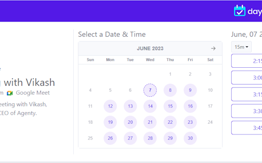 Appointment Page Generator