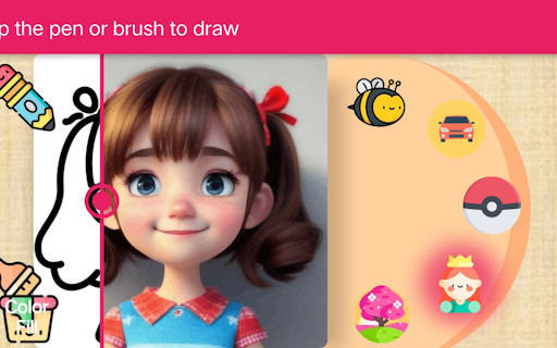 Drawing with AI and 3D games