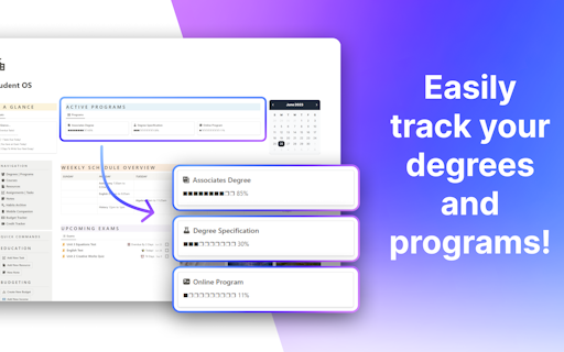 Notion Student OS