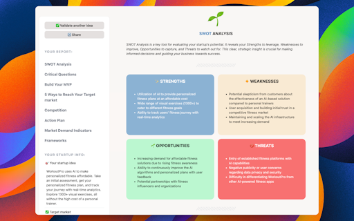 Startup Idea Validator
