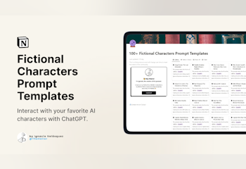 100+ Fictional Characters Prompts