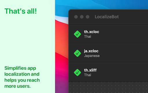 LocalizeBot + Context