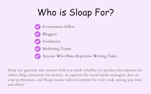 Sloap