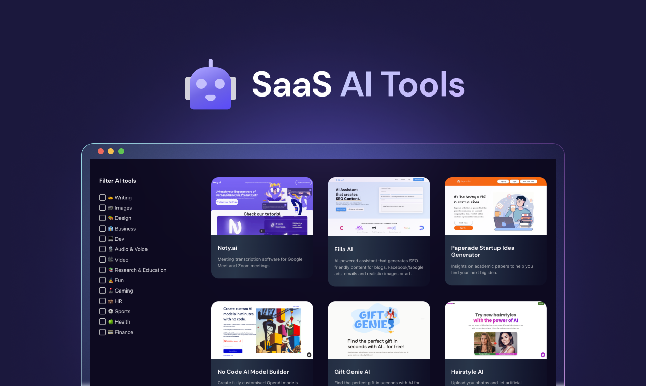 SaaS AI Tools