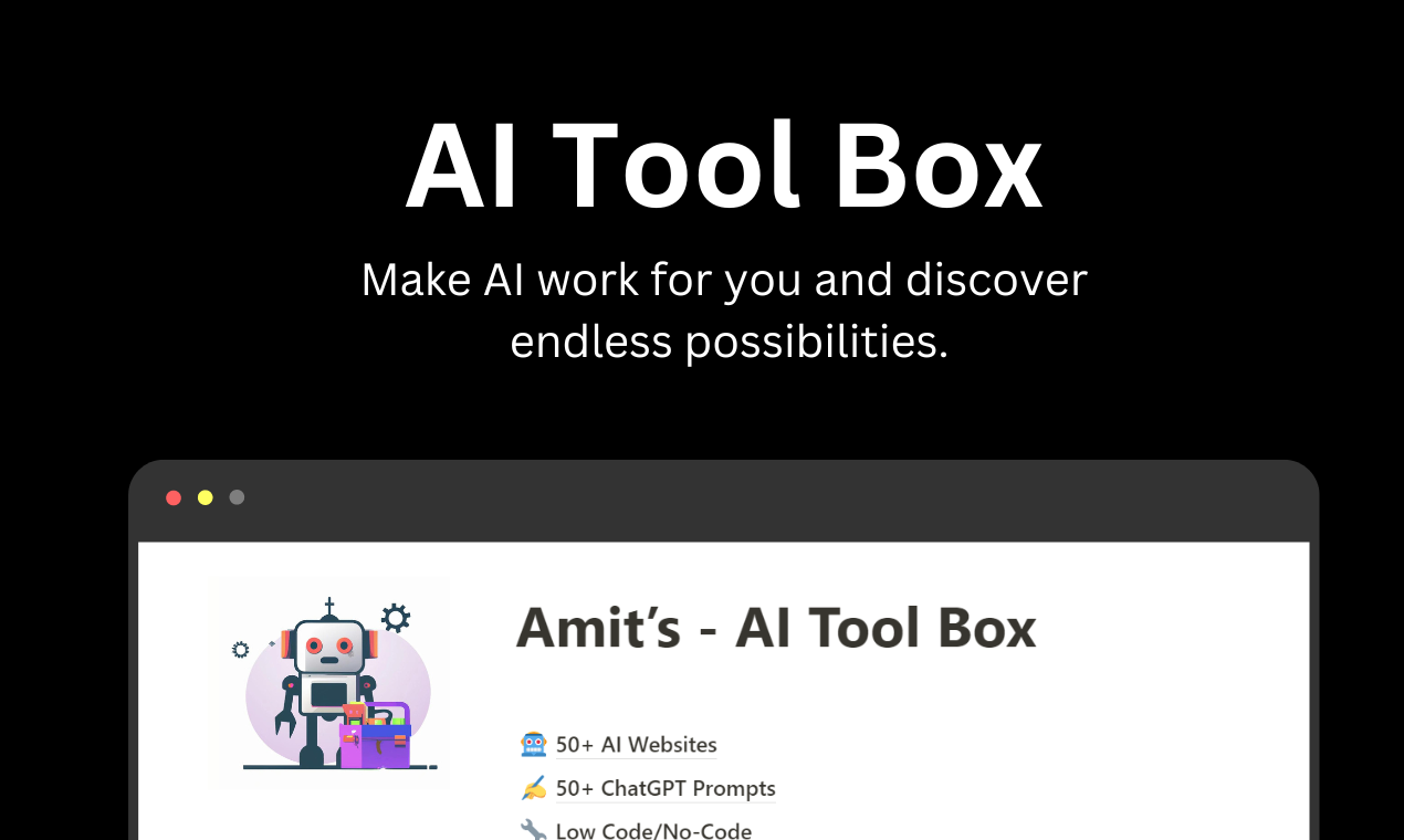 Amit’s - AI Tool Box