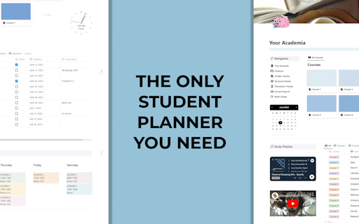 Notion Academia Planner