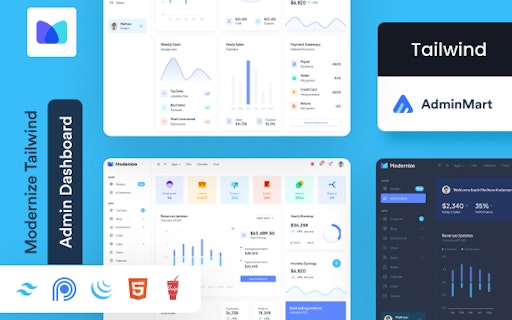 Tailwind Dashboard Templates & Themes