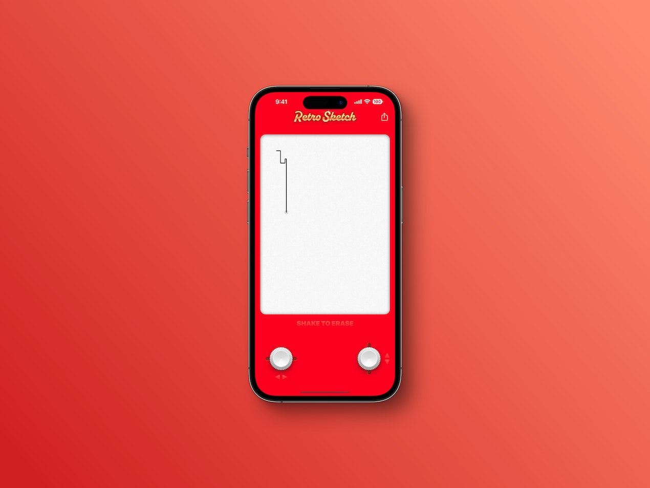 Retro Sketch Magic Screen