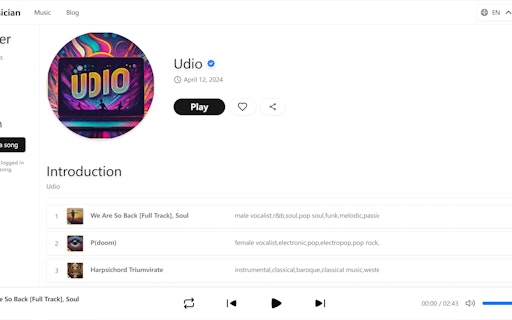 Ai Musician - AI Music Generator