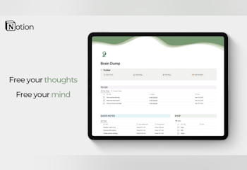 The Brain Dump - Notion Template