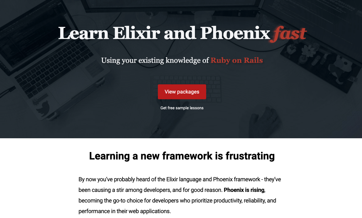 Learn Phoenix with Phoenix on Rails
