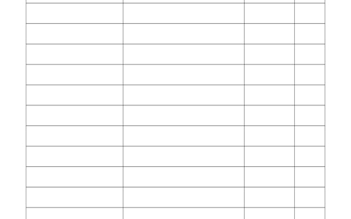 Homework Tracker Canva Template