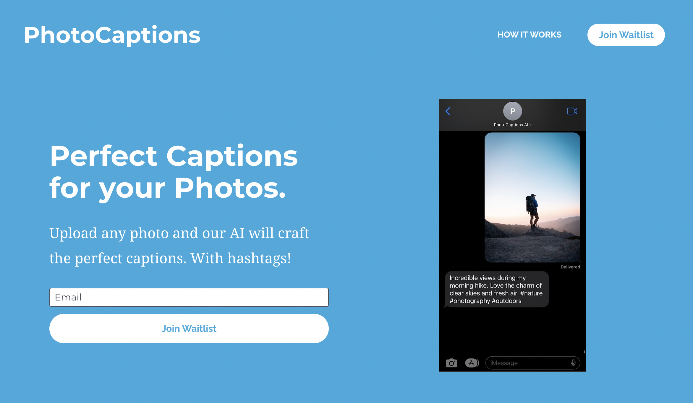 PhotoCaptions AI