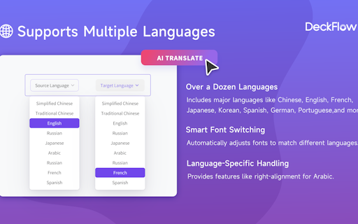 DeckFlow PPT Translator