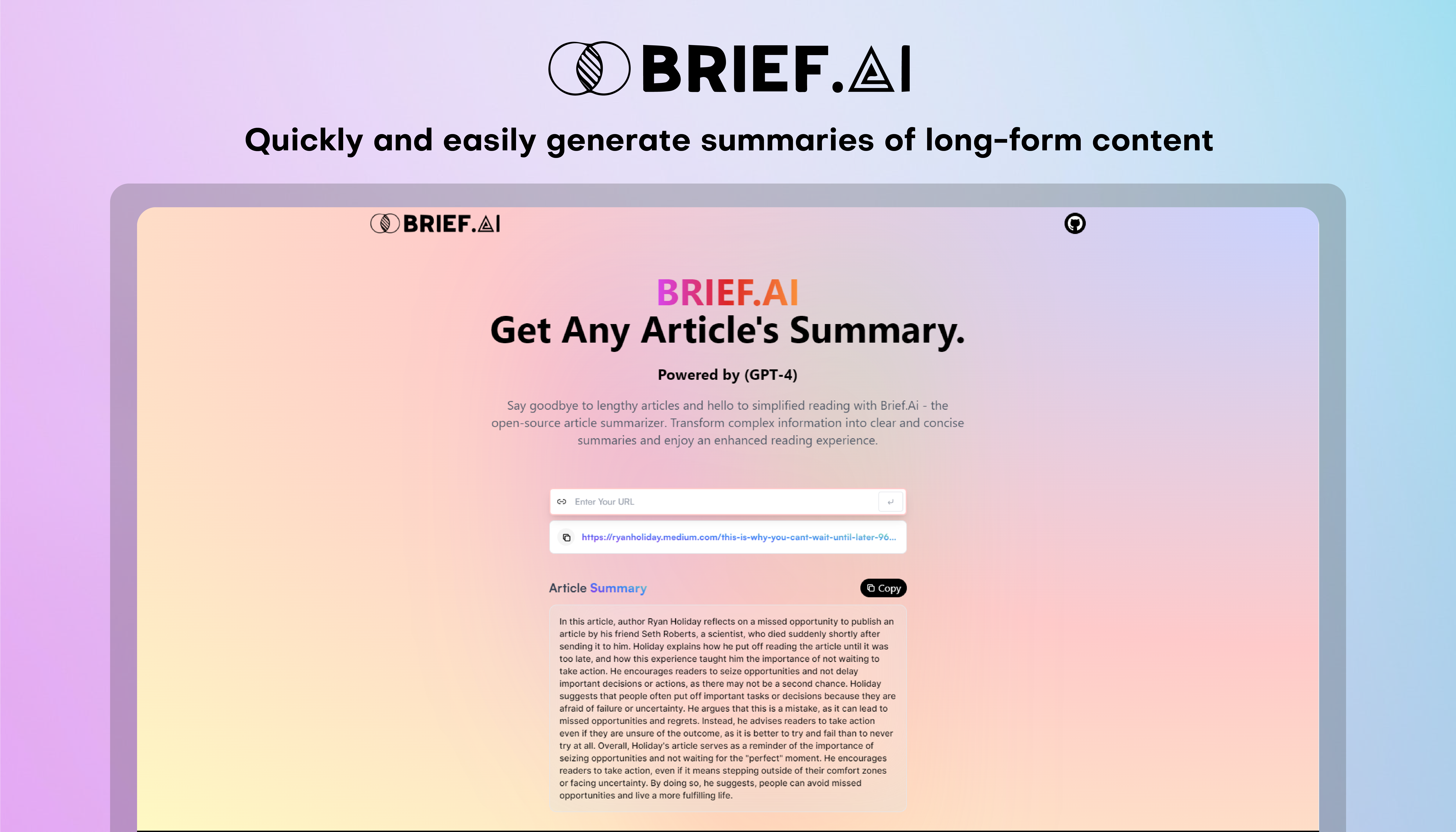 BRIEF.AI
